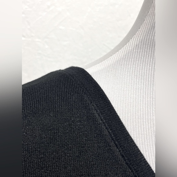 Mod Ref - Women's Short Sleeve Sweater V-Neck Black - XL - Picture 8 of 13